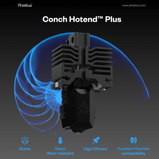 Phaetus® Conch ホットエンド™プラス