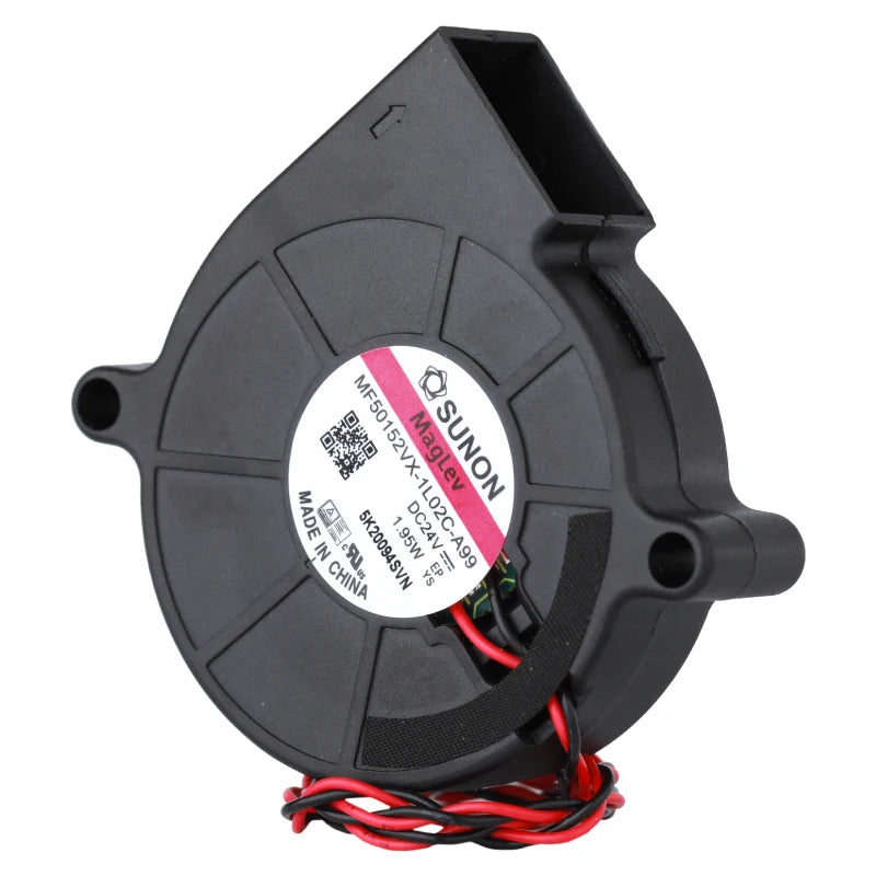 3Dプリンター向け SUNON (Mellowカスタム品)5015 ブロワーファン 24V 0.41A MF50152VX-1L02C-A99 6,000RPM パーツクーリングファン向け