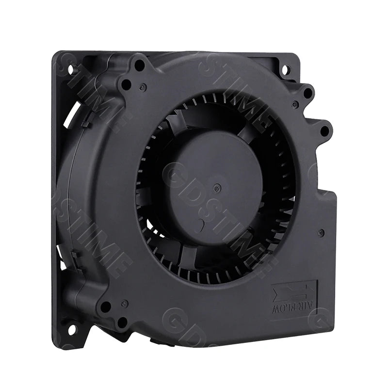 2個 Gdstime DC 24V 12mm 120mmx120mmx32mm デュアルボールベアリング 120x32mm ブロワーファン