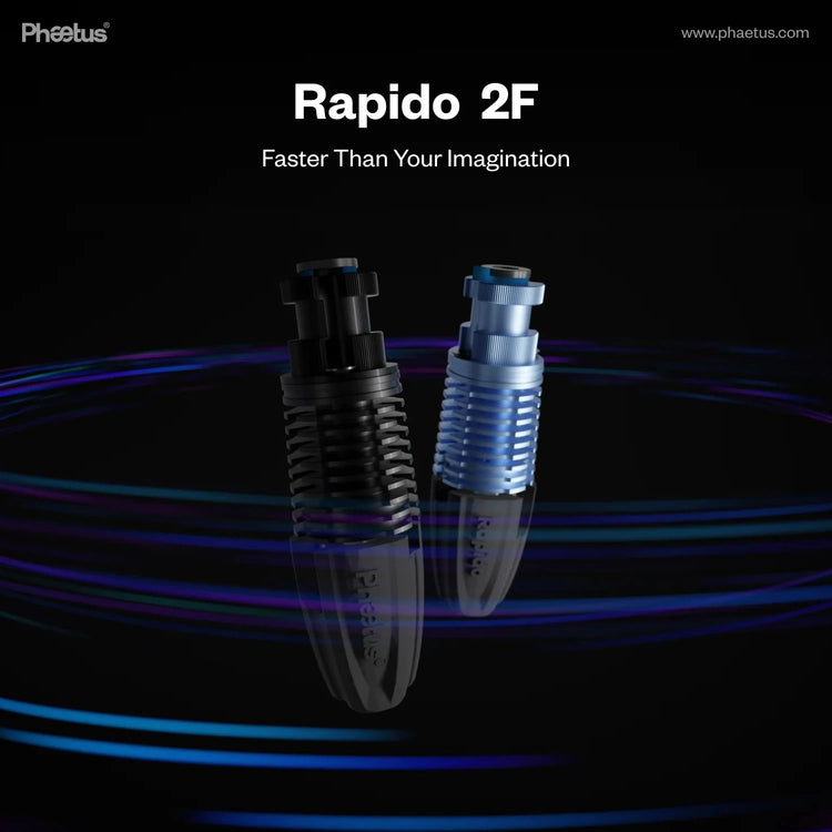 Phaetus® Rapido 2F ホットエンド