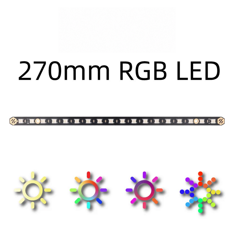 Mellow Disco 270mm RGB LEDバー。2本セット